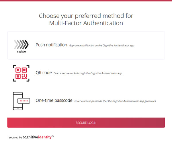 Integrate Multi-Factor Authentication